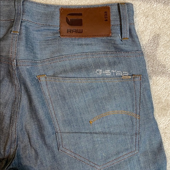 🌟 G-Star RAW 3301 tappered 31x30 light blue jeans new NWOT 🌟 - Picture 2 of 6
